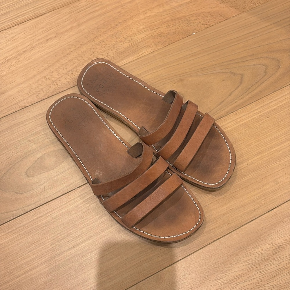 Cute leather sandals made in Morocco
